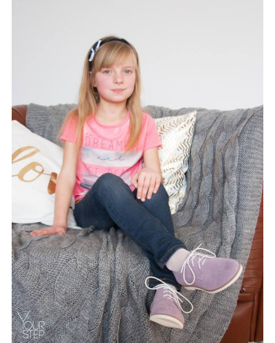 Кеды из бежевой замши Арт. 100-1Kr ДОП*