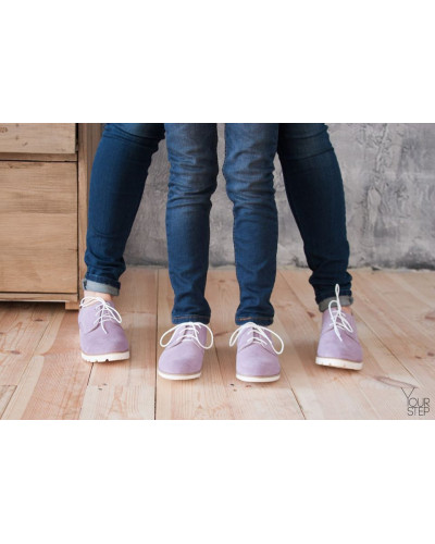 Кеды из бежевой замши Арт. 100-1Kr ДОП*