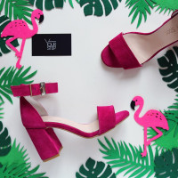 Босоніжки з замші Арт. 853-3/48Ок