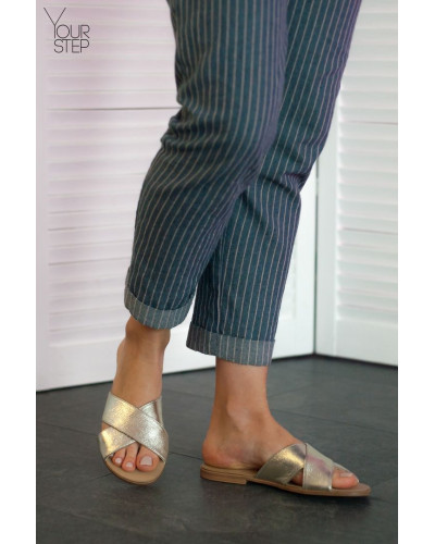 Замшеві шльопанці Арт. 10-19/112