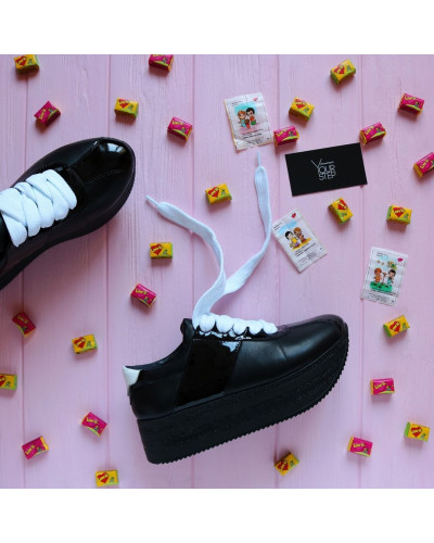 Кросівки чорного кольору Арт. Kr-1/21873