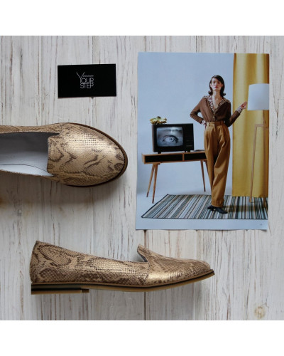 Сліпери бежевого кольору Арт. 05-3/12