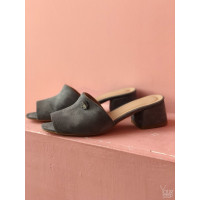 Мюлі сірого кольору Арт. 456-2/53Ок