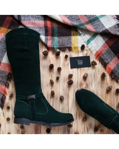 Чоботи із замші Арт. 12-7F(M6)