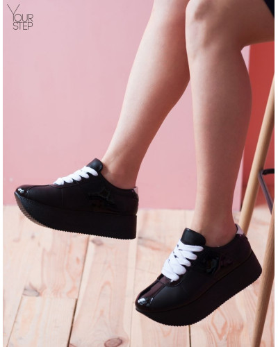 Кросівки чорного кольору Арт. Kr-1/21873