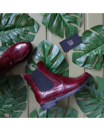 Челсі з лакової шкіри Арт. 12-1(М6)