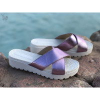 Шльопанці рожевого кольору Арт. 10-19/019