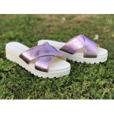 Шльопанці рожевого кольору Арт. 10-19/019