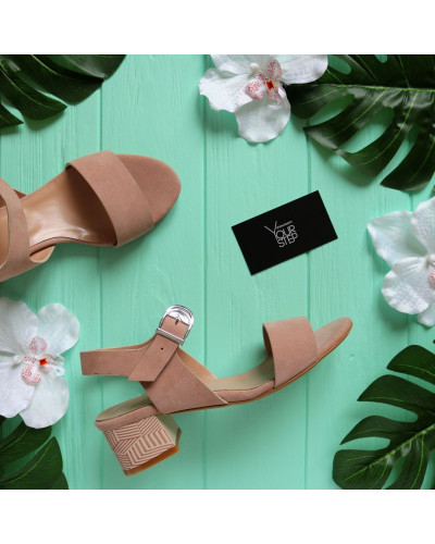 Босоніжки з замші Арт.: 415-1/46