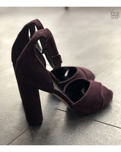 Босоніжки з замші Арт. 95-12/24Ок