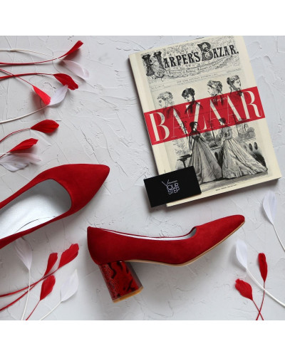 Туфлі-човники на підборах Арт. 657-1/47Ok