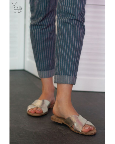 Замшеві шльопанці Арт. 10-19/112