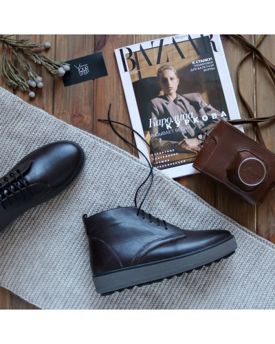 Черевики зі шкіри Арт12-20(Ls6)