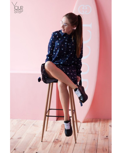 Кросівки чорного кольору Арт. Kr-1/21873