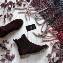 Челсі з натуральної замші 12-1(Sn4)