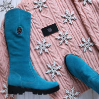 Чоботи із замші Арт. 12-7S-3668