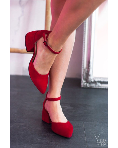Босоніжки на підборах з гострим носом Арт. 657-4/w324Ок