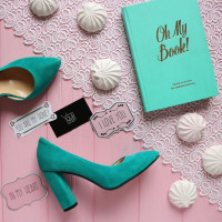 Туфлі-човники з натурального велюру Арт. 35-5/24Ок