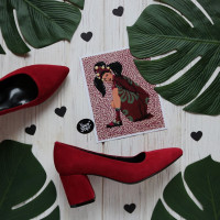 Туфлі-човники на підборах Арт. 657-1/47Ok