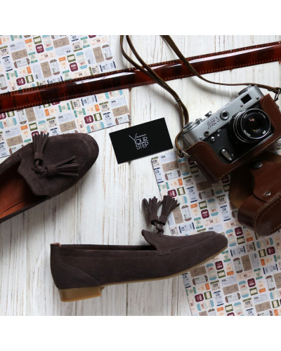 Лофери із замші Арт. 156-1Hill