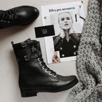 Чорні черевики Арт. 12-30V