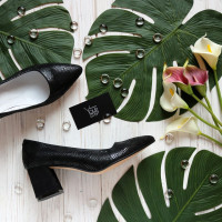 Туфлі-човники з принтом під пітон Арт. 657-1/47Ok