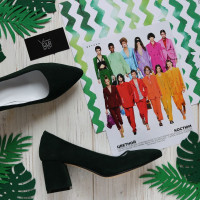 Туфлі-човники на низьких підборах Арт. 657-1/47Ok