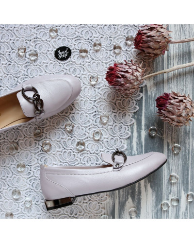 Лофери із натуральної шкіри Арт. 156-1-018016