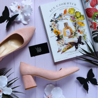 Туфлі-човники з велюру Арт. 657-1/47Ok