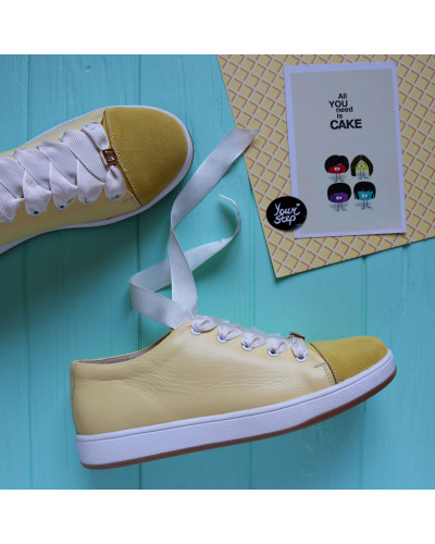 Кеди жовтого кольору Арт. Em-1RsK