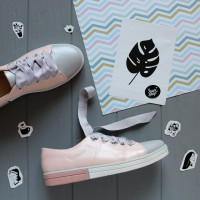 Кеди зі шкіри Арт. Т-2(Ls7)Rb