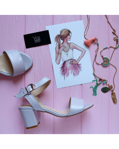 Босоніжки з шкіри Арт.: 615-1Ок