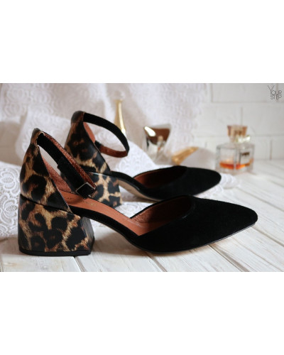 Босоніжки з гострим носом Арт. 657-4/w324Ок