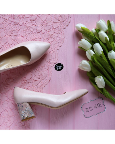 Туфлі-човники на підборах Арт. 657-1/47Ok