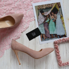 Замшеві туфлі-човники Арт. 35-1