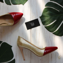 Туфлі-човники жовтого кольору Арт. 35-9Os