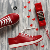 Кеди із натуральної шкіри Арт. Em-1