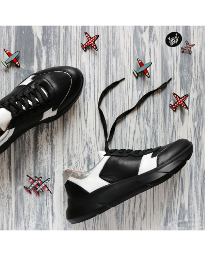 Кросівки з натуральної шкіри Арт. Т-3/21910