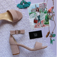 Босоніжки з натуральної замші Арт.: 615-3Ок