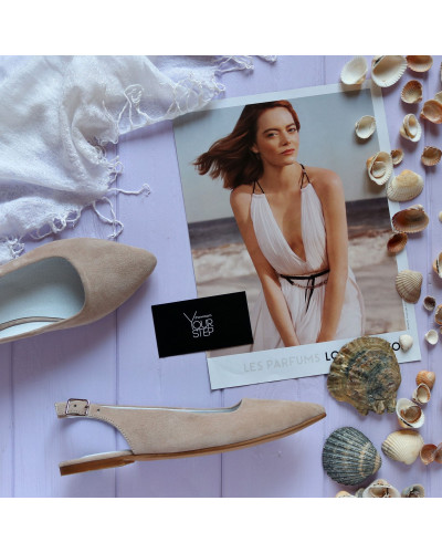 Замшеві слінгбеки Арт.: 17-5