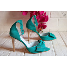 Босоніжки на шпильці Арт. 95-11(2)-Бант