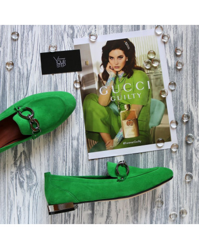 Лофери з велюру Арт. 156-1-018016