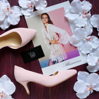 Туфлі-човники рожевого кольору Арт. 657-2/36