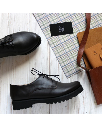 Туфлі кольору шоколад Арт. 12-29Se