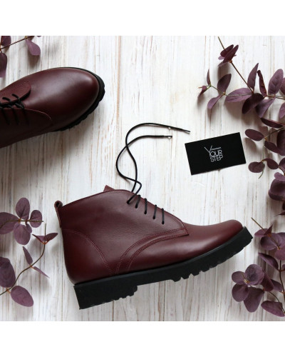 Черевики зі шкіри Арт. 12-20Se