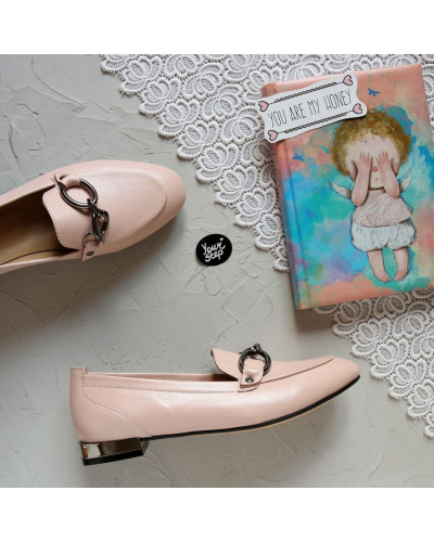 Лофери із натуральної шкіри Арт. 156-1-018016