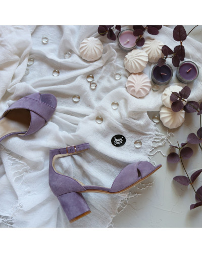 Босоніжки  на підборах Арт. 605-10/45Ок