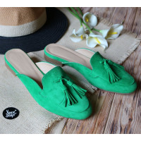 Мюлі зеленого кольору Арт. 156-2Hil