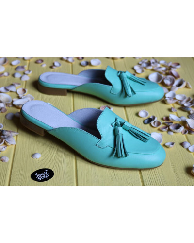 Мюлі із натуральної шкіри Арт. 156-2Hil