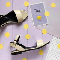 Бежеві босоніжки Арт. 10-5/D100